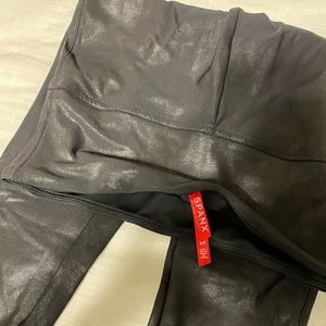 Spanx Faux leather leggings